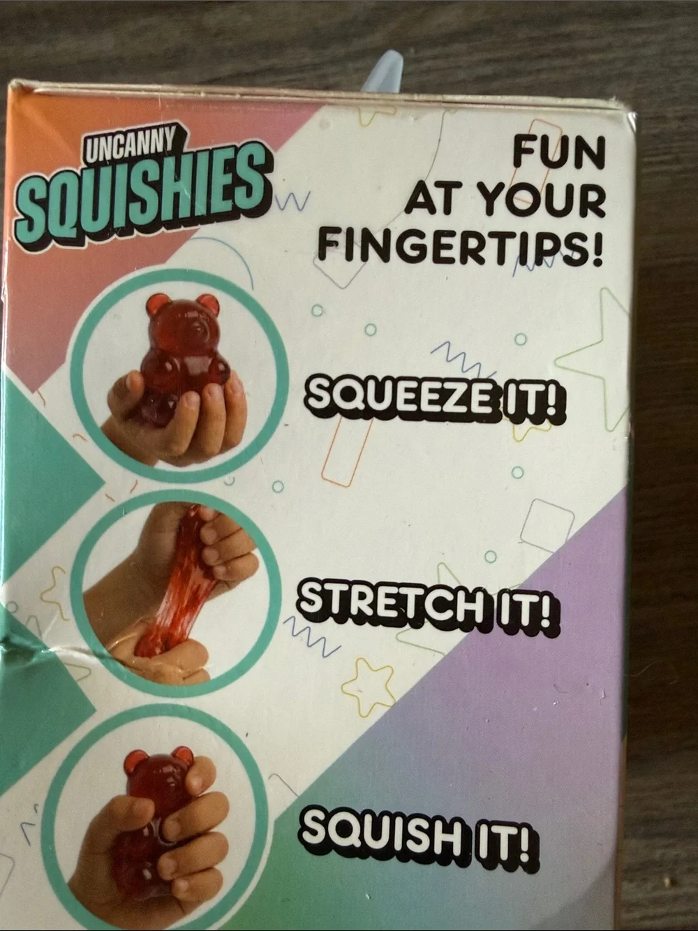 🍁2 big squishes for $25🍂 Red Teddy Bear Squishy Toy| damaged box